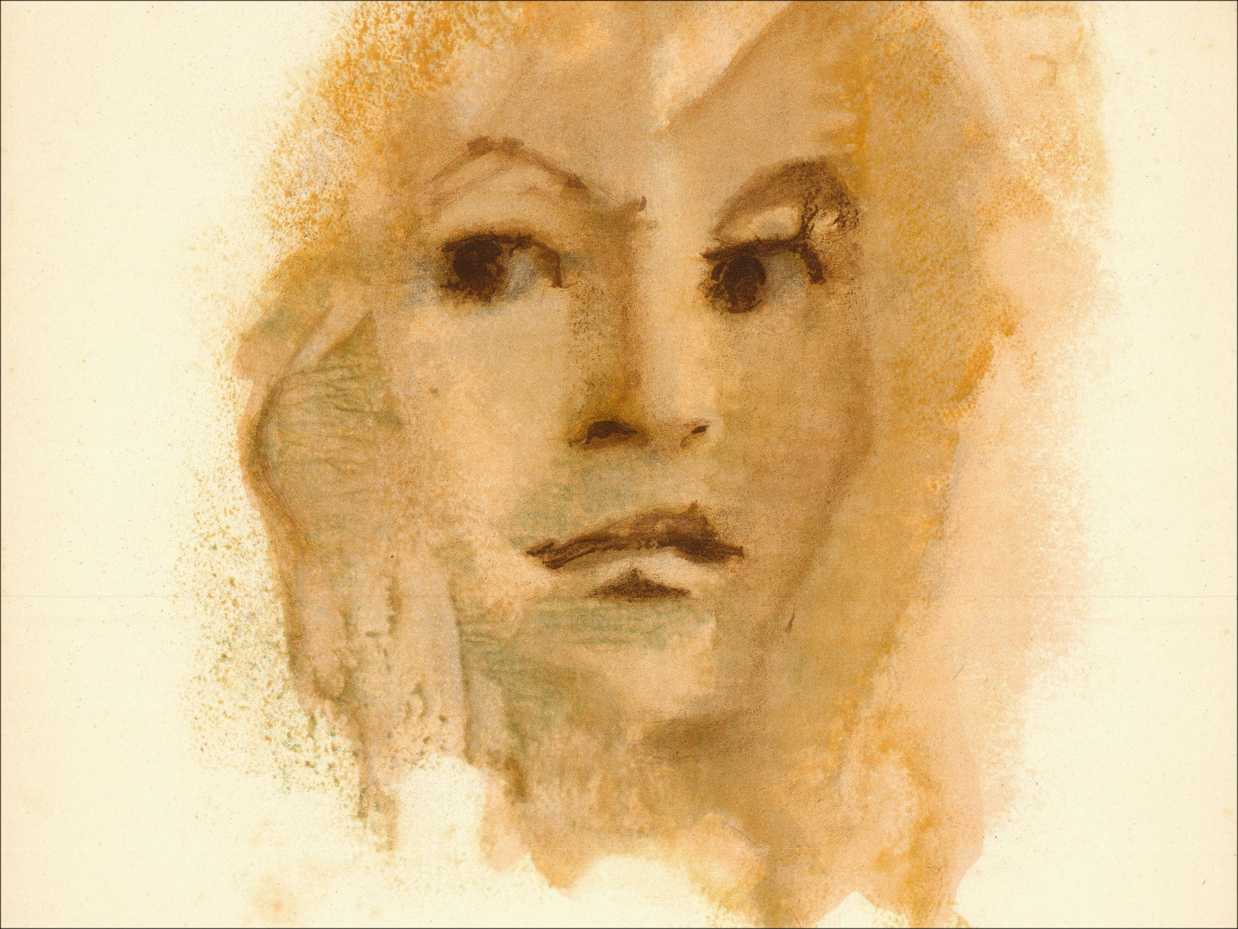 Leonor Fini - Retrato 7 - 1967, litografía original firmada