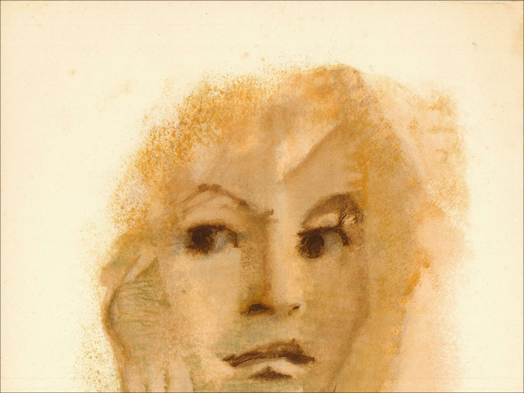 Leonor Fini - Portrait 7 - 1967, original signed lithograph