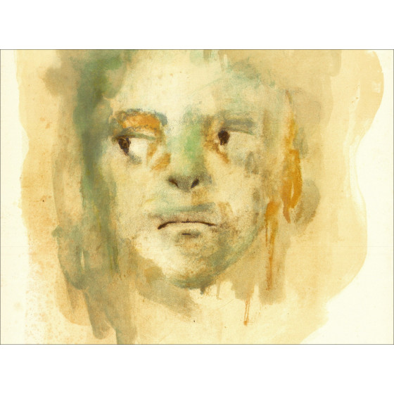 Leonor Fini - Ritratto 8 - 1967, litografia originale firmata