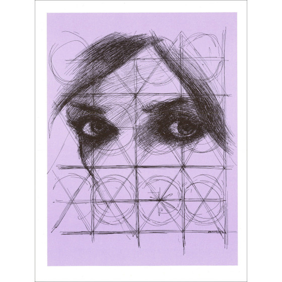 Arnaud d’Hauterives – Regard (1971), lithographie