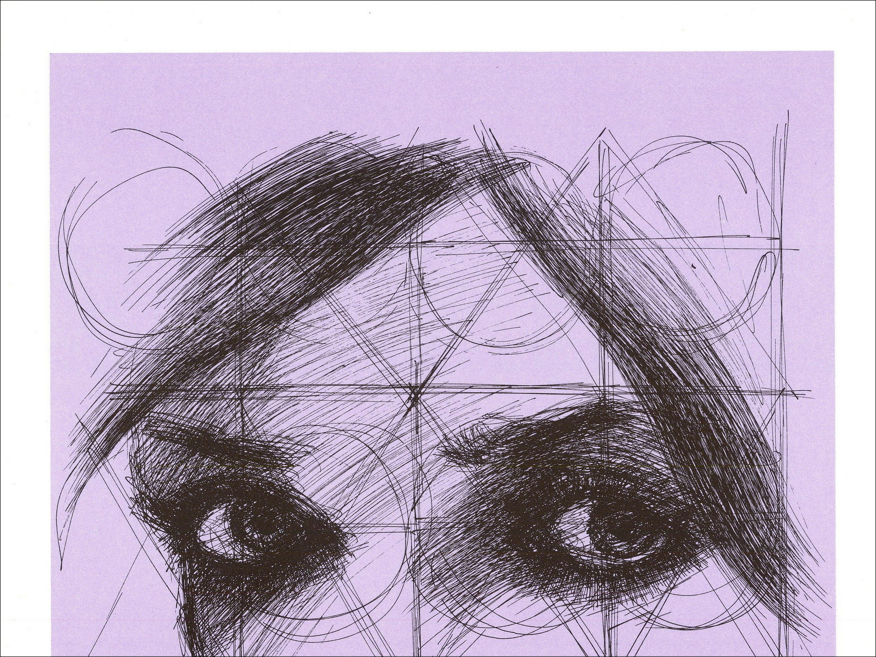 Arnaud d'Hauterives – Regard (1971), lithography