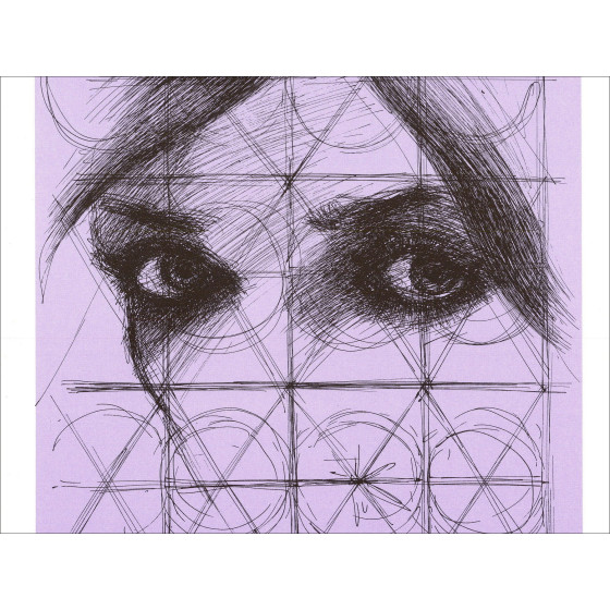 Arnaud d'Hauterives – Regard (1971), lithography
