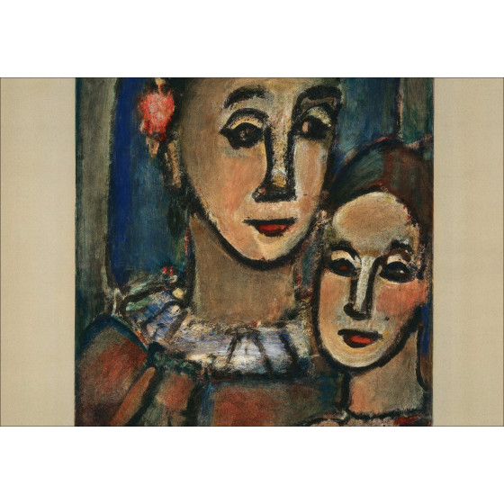 ROUAULT Georges - Lithographie "Ausstellung Cantini Museum, Marseille" 76x53cm - 1960