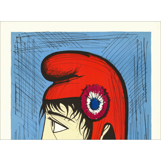 Bernard Buffet - Marianne (1989) | Original signed lithograph