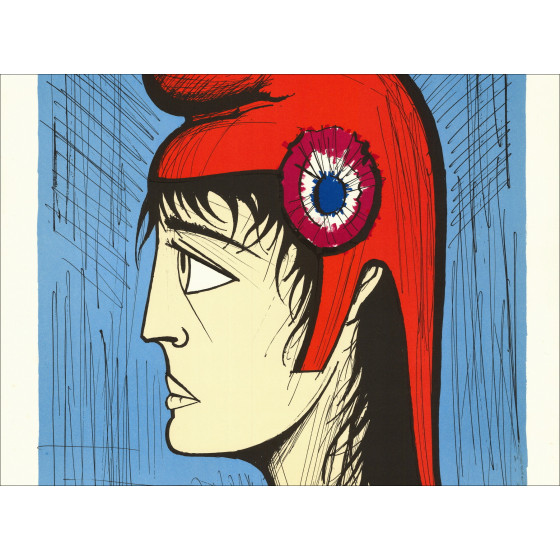 Bernard Buffet - Marianne (1989) | Original signed lithograph