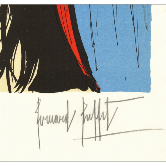 Bernard Buffet - Marianne (1989) | Original signed lithograph