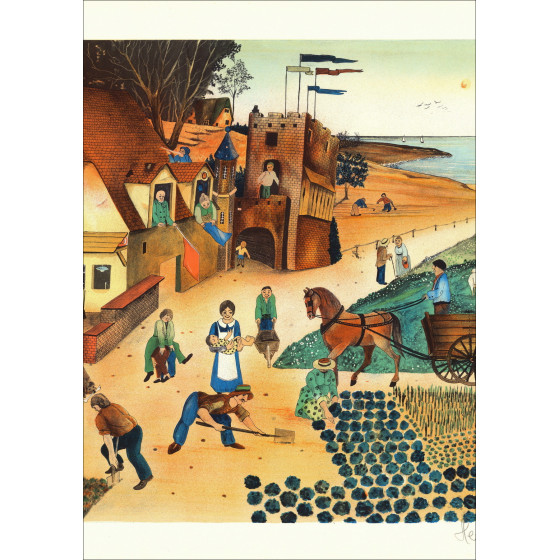 Budget Range - Original lithograph signed and numbered