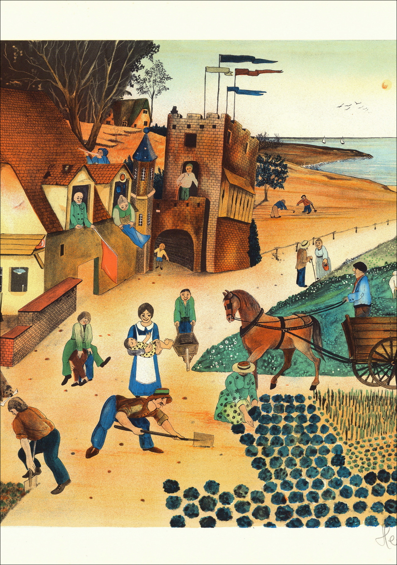 Gamme Budget - Lithographie originale signée et numérotée