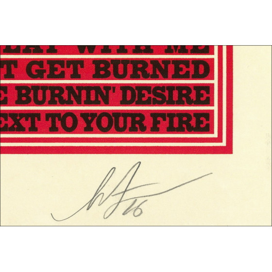 copia di SHEPARD FAIREY (OBEY) - Serigrafia "PRINT AND DESTROY - LETTERPRESS" 33x25cm - 2015