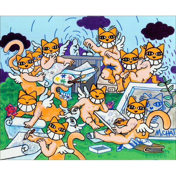 Acquista Lithography M.Chat - M.Chat e i suoi maestri