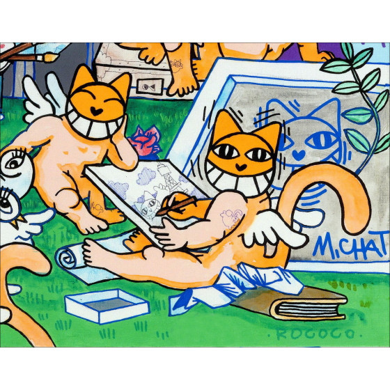 Acquista Lithography M.Chat - M.Chat e i suoi maestri
