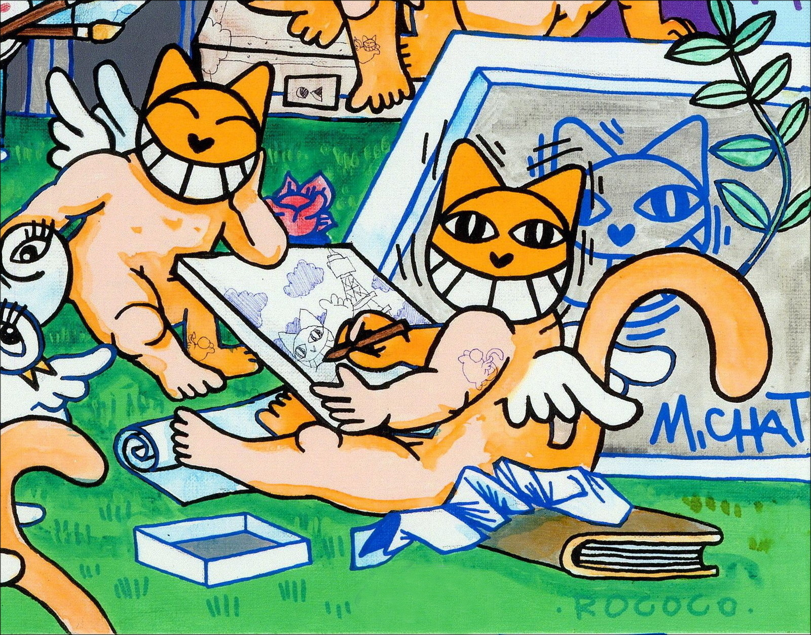 Acquista Lithography M.Chat - M.Chat e i suoi maestri