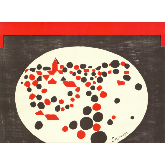 Jacques Lagrange - Poster Gallery Cinq-Mars, 1962