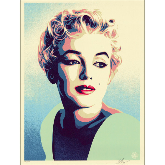 Shepard Fairey - Marilyn Sunset 2026 | OBEY Screenprint