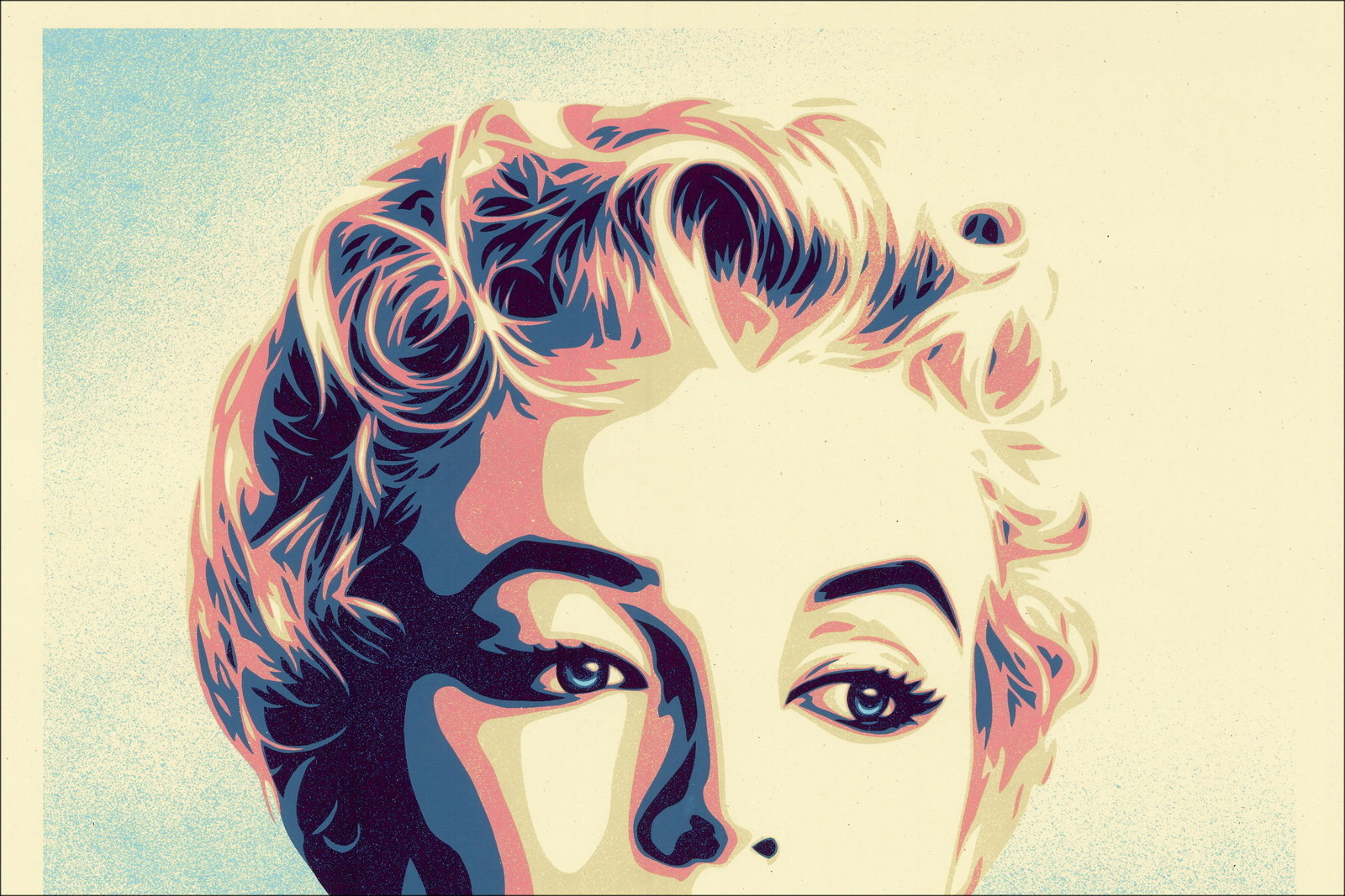 Shepard Fairey - Marilyn Sunset 2026 | Siebdruck OBEY