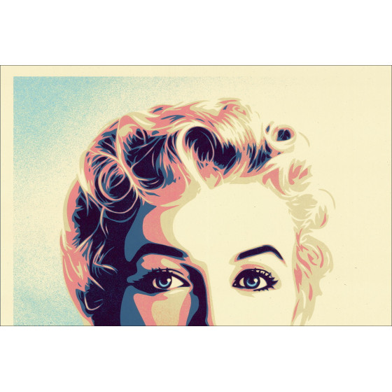 Shepard Fairey - Marilyn Sunrise 2026 | Zeefdruk OBEY