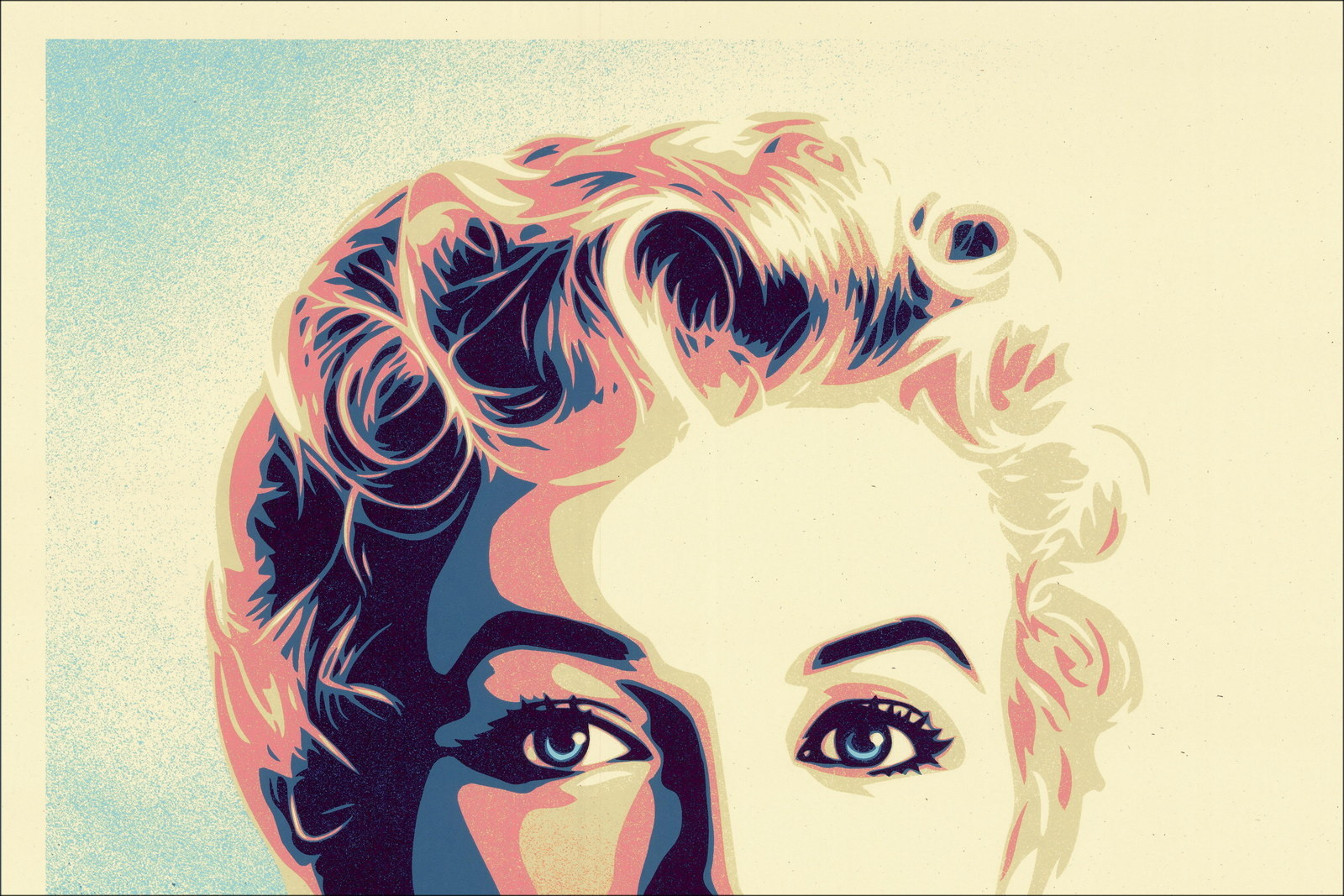 Shepard Fairey - Marilyn Sunrise 2026 | Serigrafia OBEY
