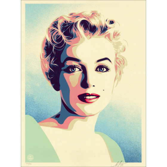 Shepard Fairey - Marilyn Sunrise 2026 | Siebdruck OBEY