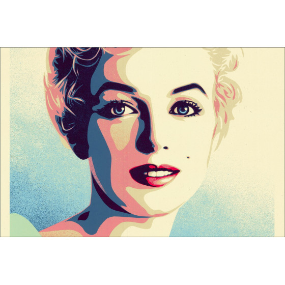 Shepard Fairey - Marilyn Sunrise 2026 | Zeefdruk OBEY