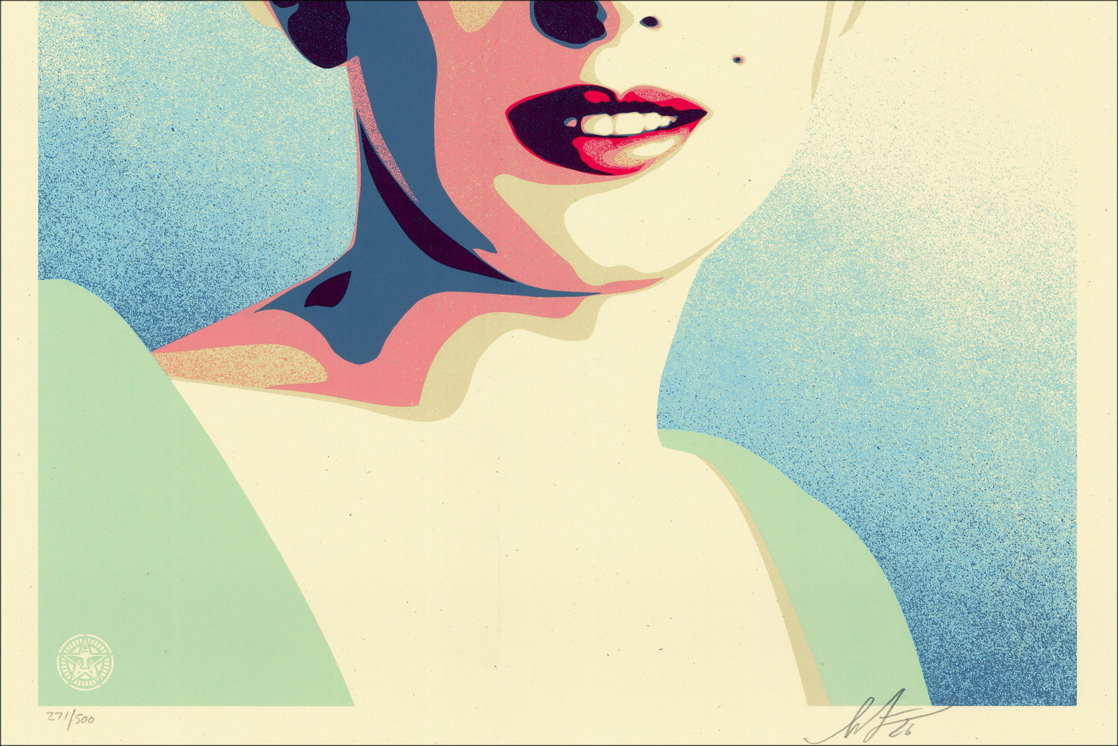 Shepard Fairey - Marilyn Sunrise 2026 | OBEY Screen Print