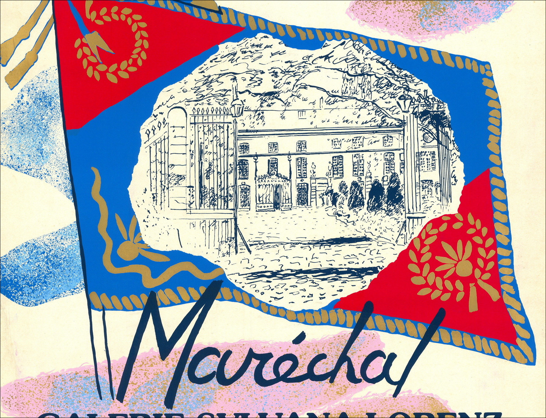 Claude Maréchal - Poster Gallery Sylvana Lorenz, 1982