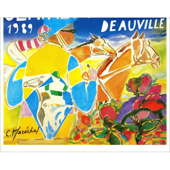 Claude Maréchal - Clairefontaine Deauville, manifesto 1989