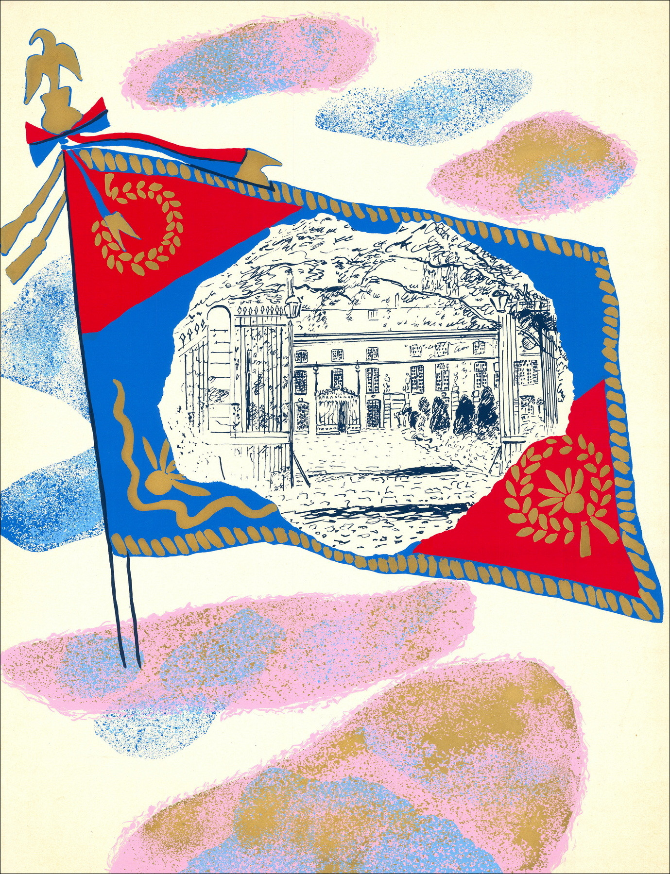 Claude Maréchal - Galería Sylvana Lorenz, serigrafía 1982