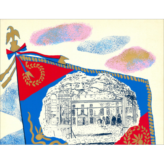 Claude Maréchal - Sylvana Lorenz Gallery, silkscreen print 1982