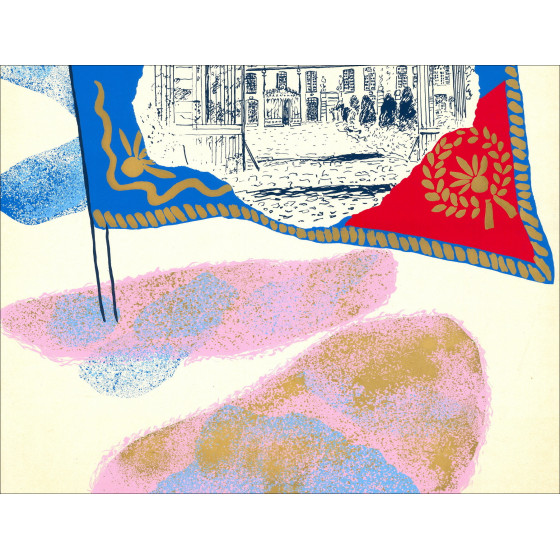 Claude Maréchal - Sylvana Lorenz Gallery, silkscreen print 1982