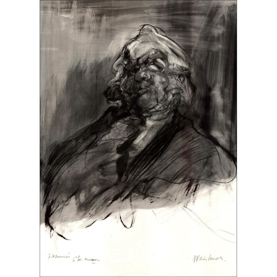 Acquistare Claude WEISBUCH Ritratto di Daumier litografia originale