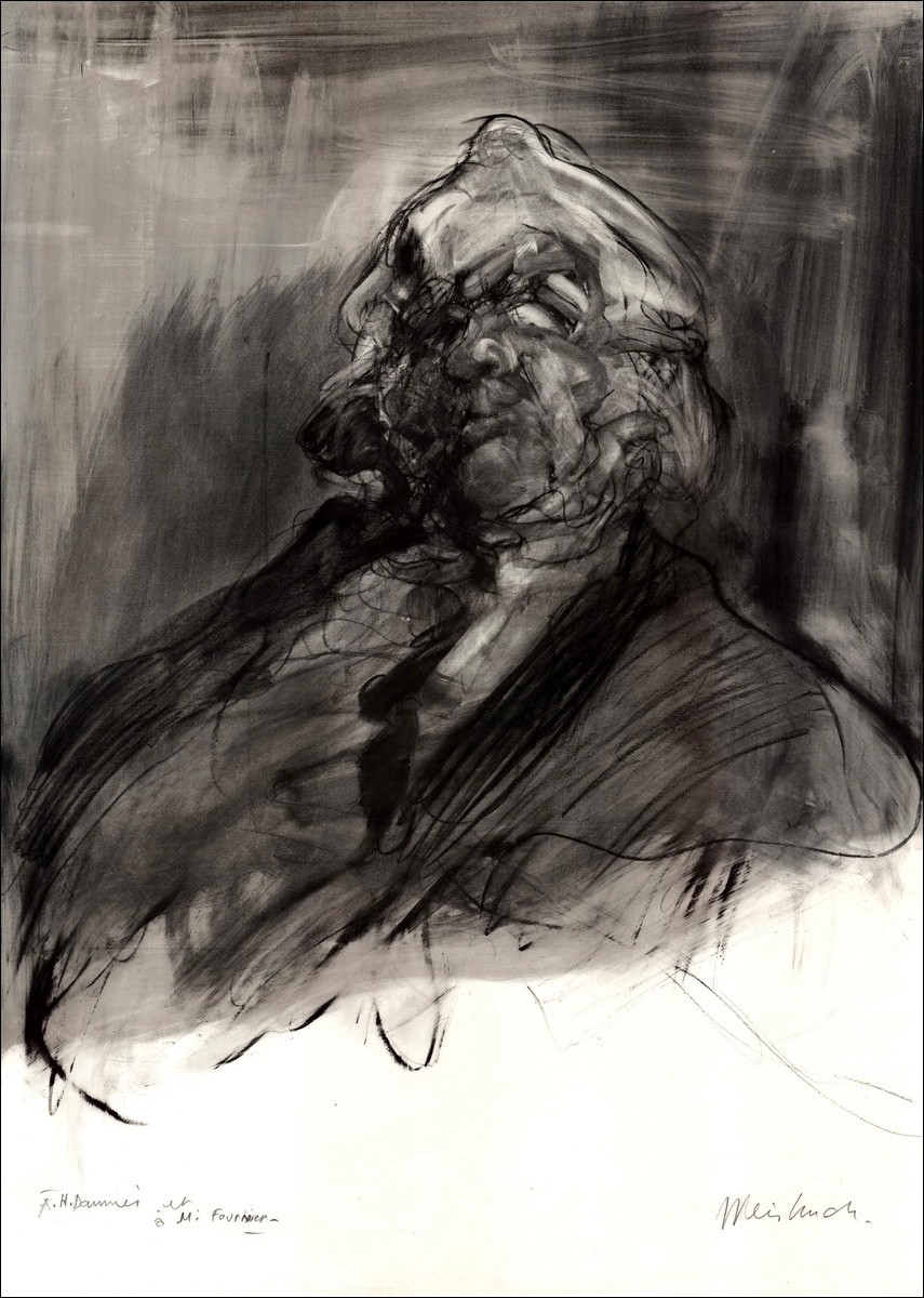 Buy Claude WEISBUCH Portrait of Daumier Original Lithograph