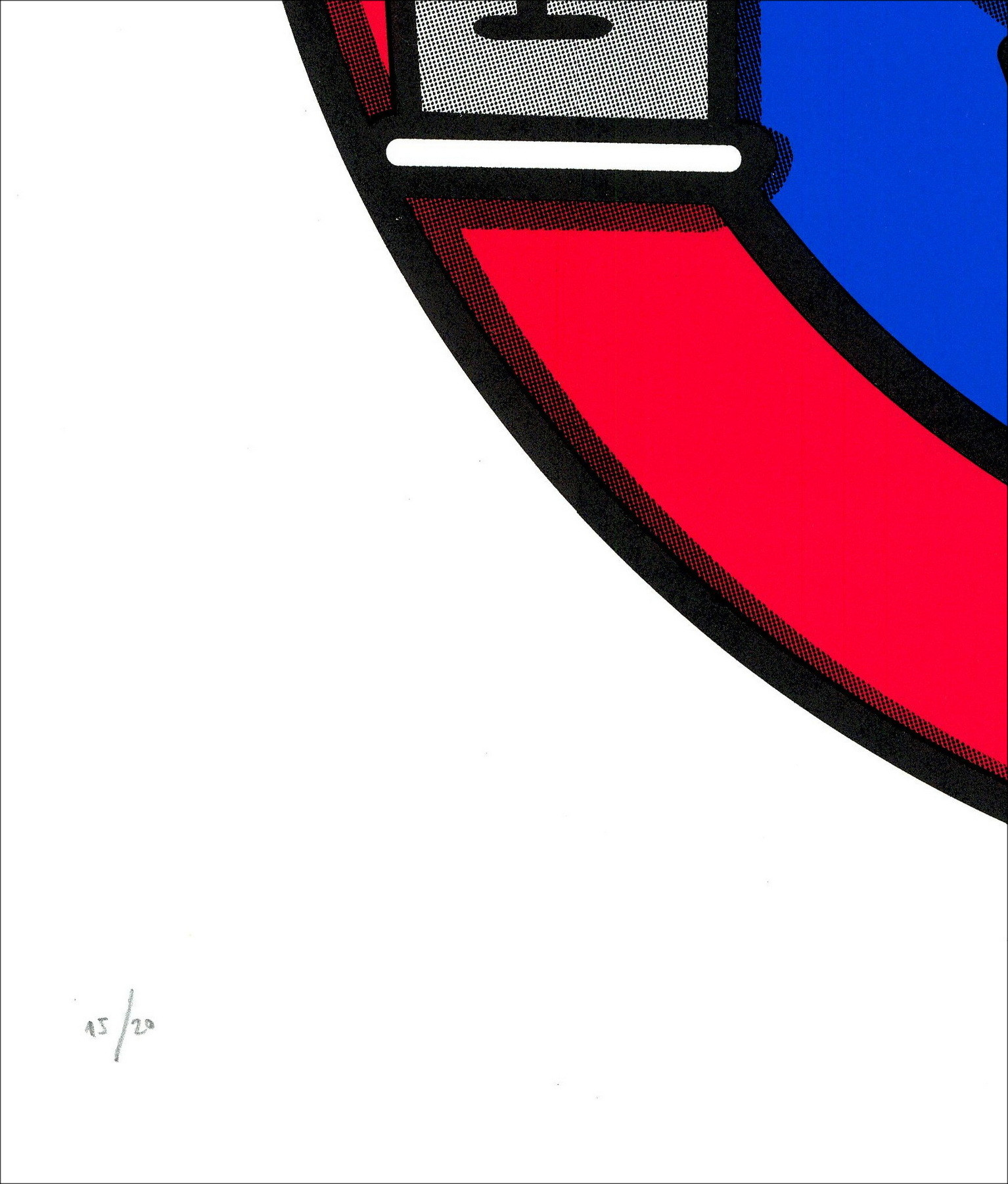 Der Fisch - Farbdruck, signierte Serigrafie, etwa 2020