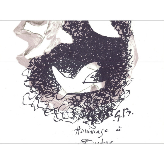 Georges Braque - Hommage an Raoul Dufy, Lithografie Mourlot