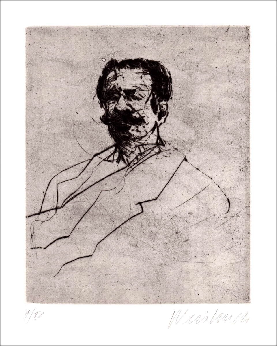 Kaufen Sie Claude Weisbuch Porträt von Guy de Maupassilent 