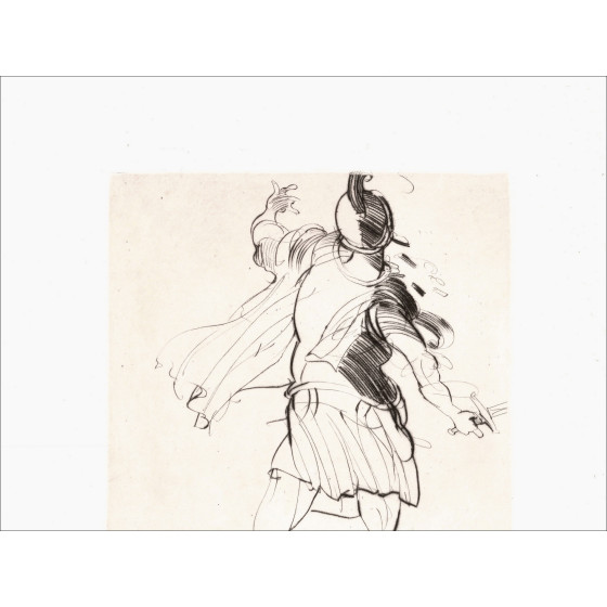 Claude Weisbuch - Horace I, originele gesigneerde gravure uit 1995