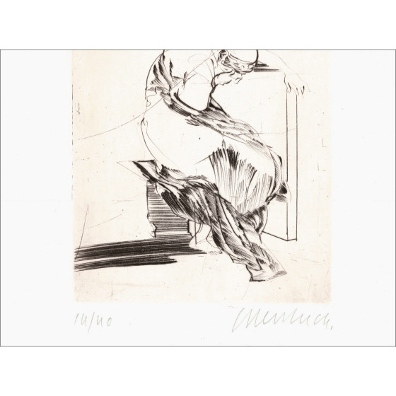 Claude Weisbuch - Horace V, originele gesigneerde gravure uit 1995