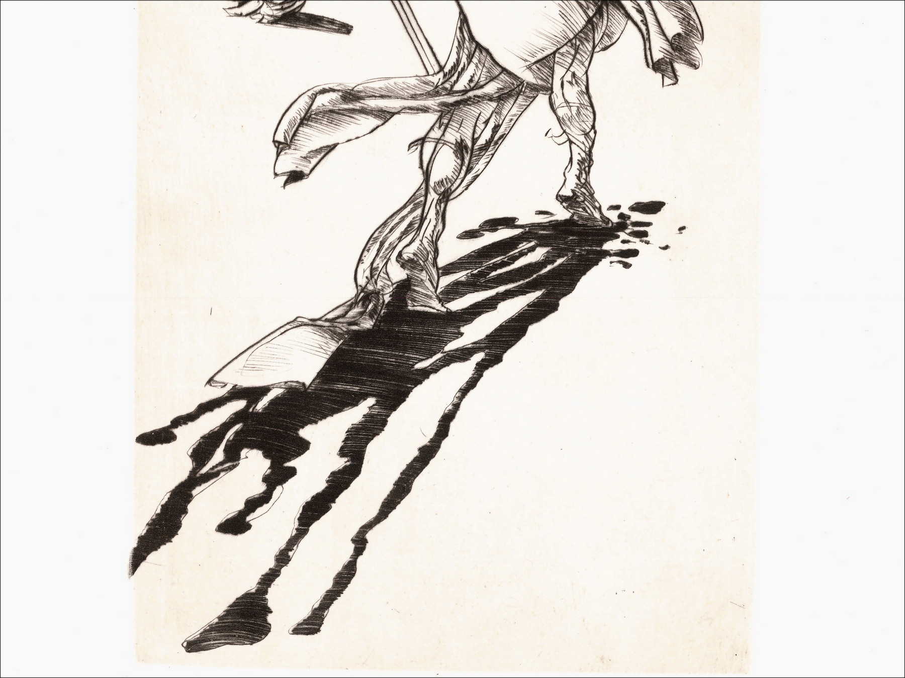 Claude Weisbuch - Orazio XIII, incisione originale firmata 1995
