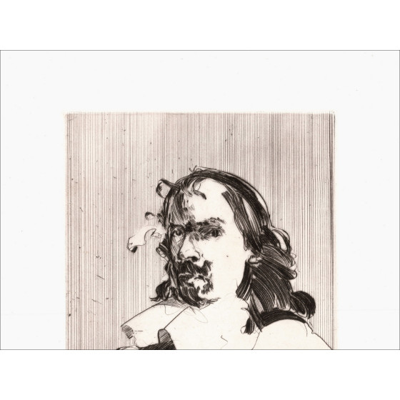 Acheter Gravure Originale Claude WEISBUCH Portrait Horace 1995