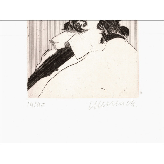 Comprar Grabado original Claude Weisbuch Retrato Horace 1995