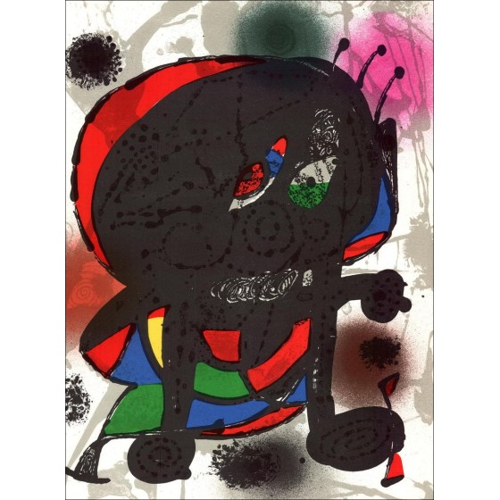 Kaufen Zusammensetzung 06 Original-Lithographie von Joan Miro