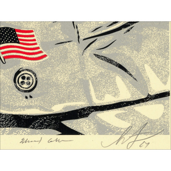 Shepard Fairey - Democracidal Tendencies, sérigraphie 2024