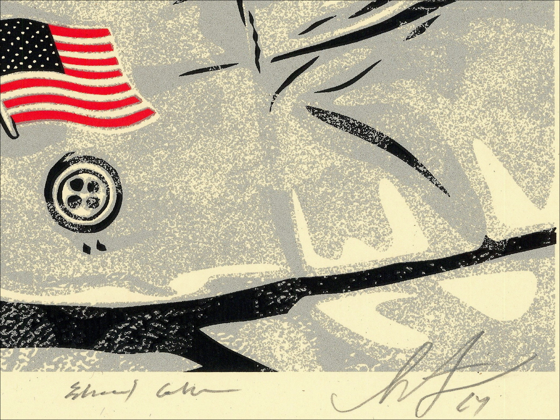 Shepard Fairey - Tendencias Democracidas, serigrafía 2024