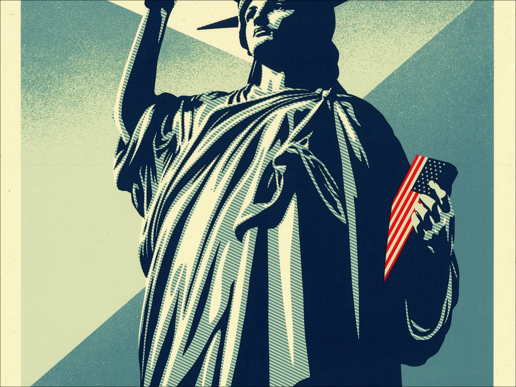 Shepard Fairey - Freedom of Speech, sérigraphie signée 2026