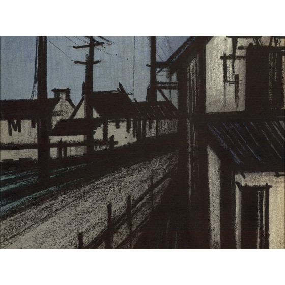 Achat Lith Origin Original Het dorp Bernard BUFFET van 1967