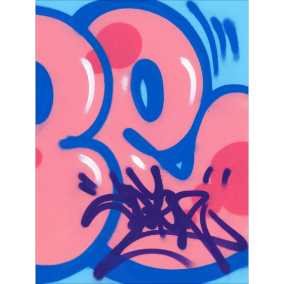 COPE2 - Iconische Bubble Pink, origineel schilderij op doek 2026