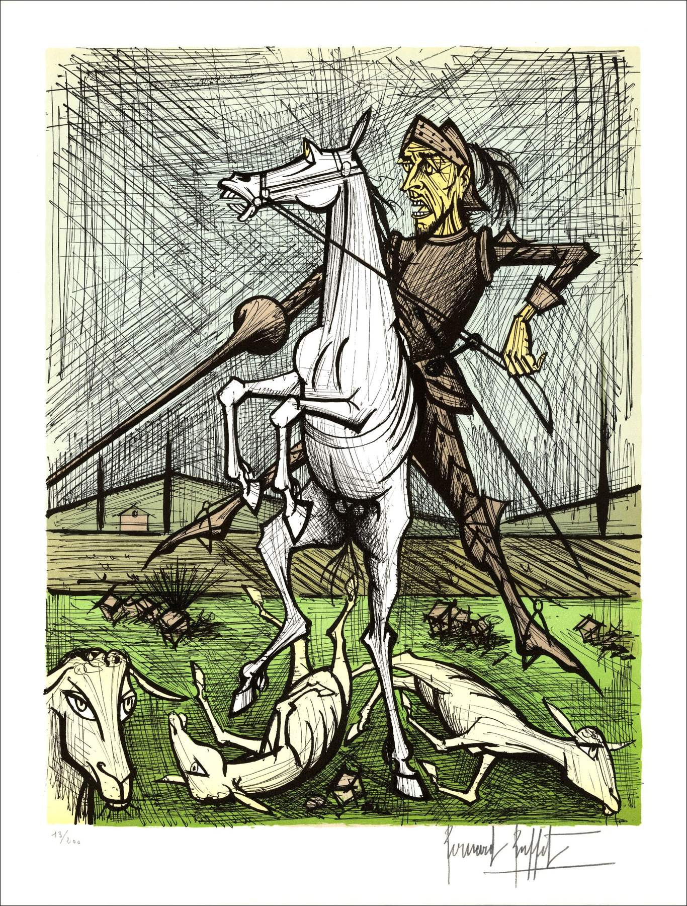 BUFFET Bernard - Complete work with suite "DON QUIXOTE" 1989