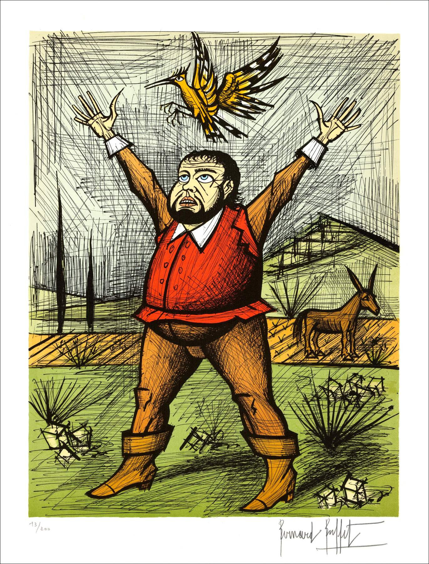 BUFFET Bernard - Opera completa con suite "DON CHISCIOTTE" 1989