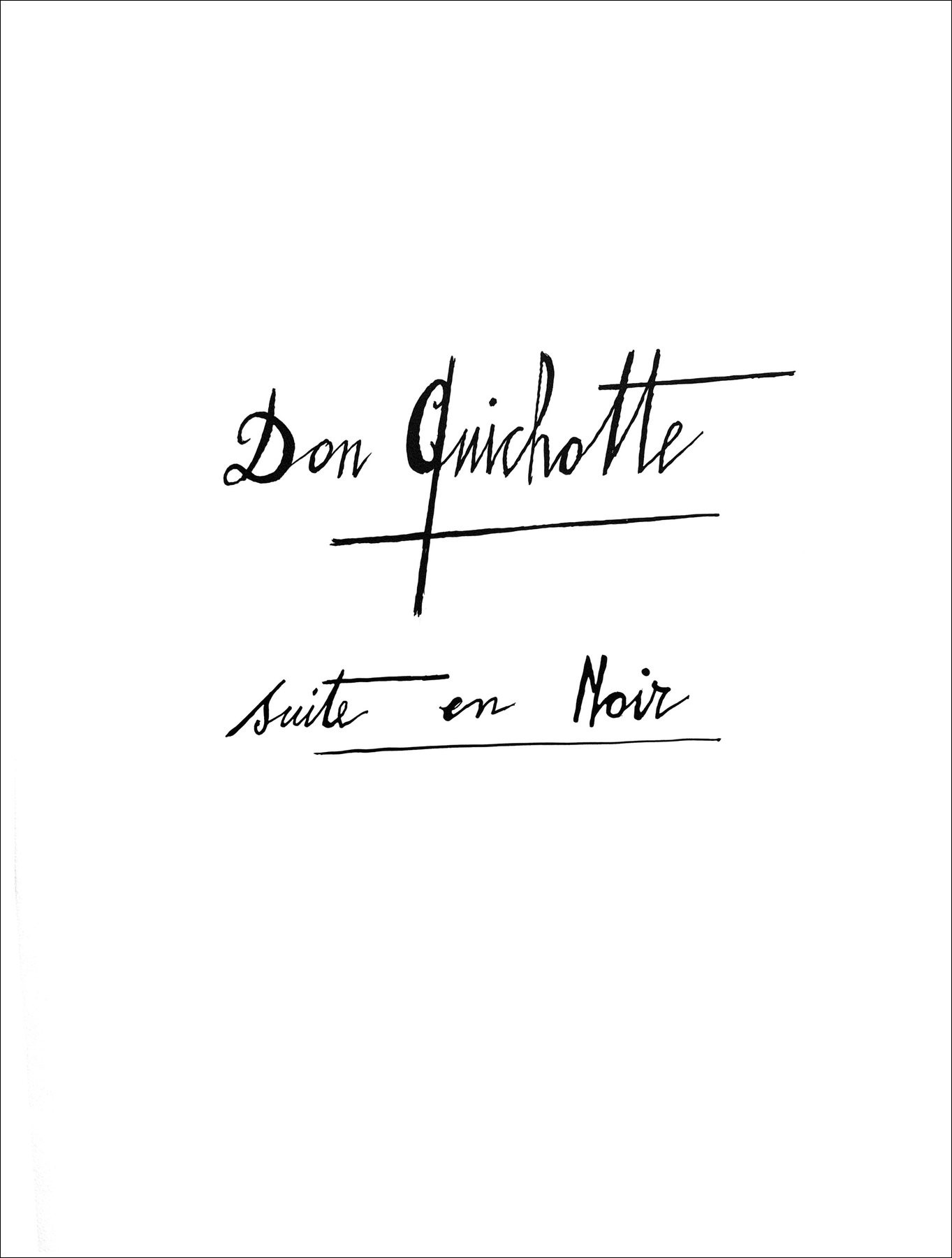 BUFFET Bernard - Komplettes Werk mit "DON QUICHOTTE" Suite 1989