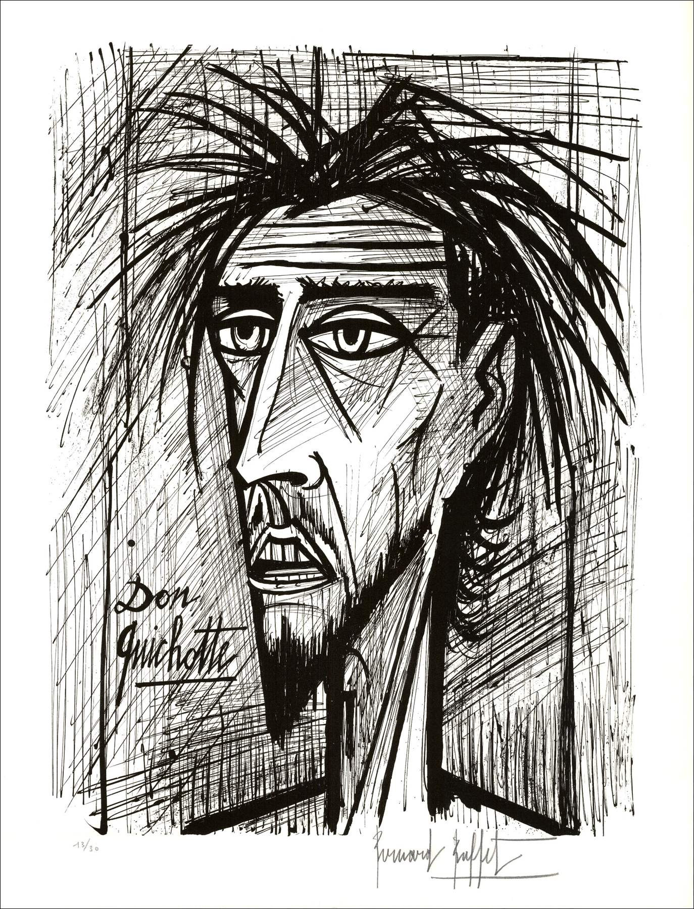 BUFFET Bernard - Complete work with suite "DON QUIXOTE" 1989