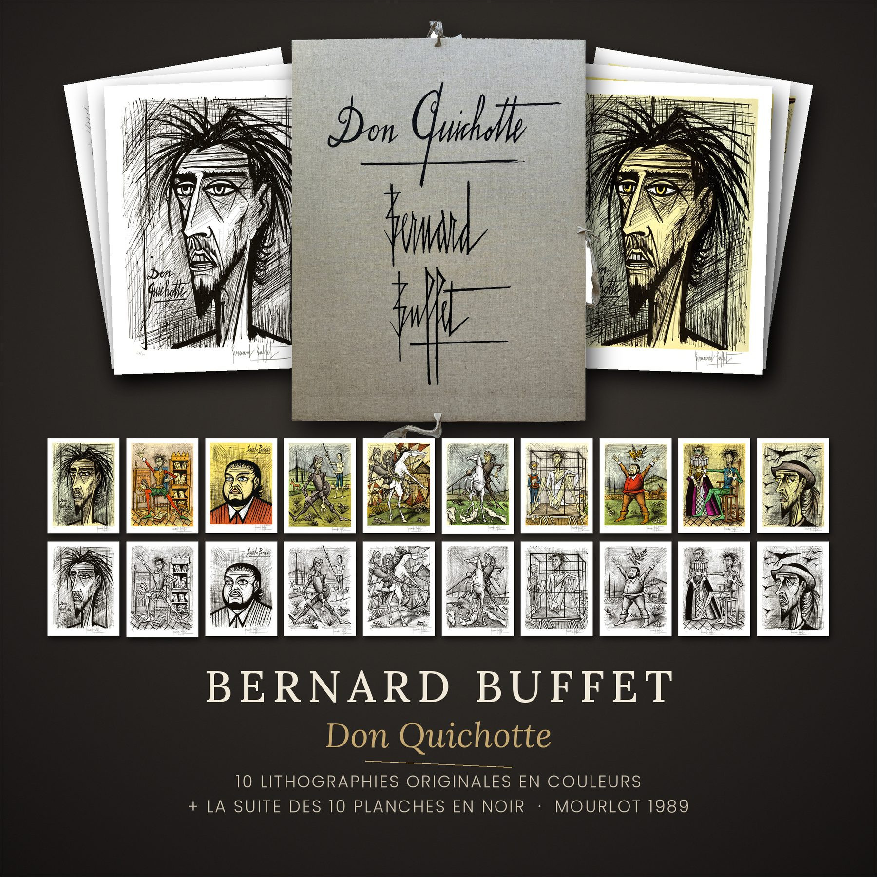 BUFFET Bernard - Opera completa con suite "DON CHISCIOTTE" 1989